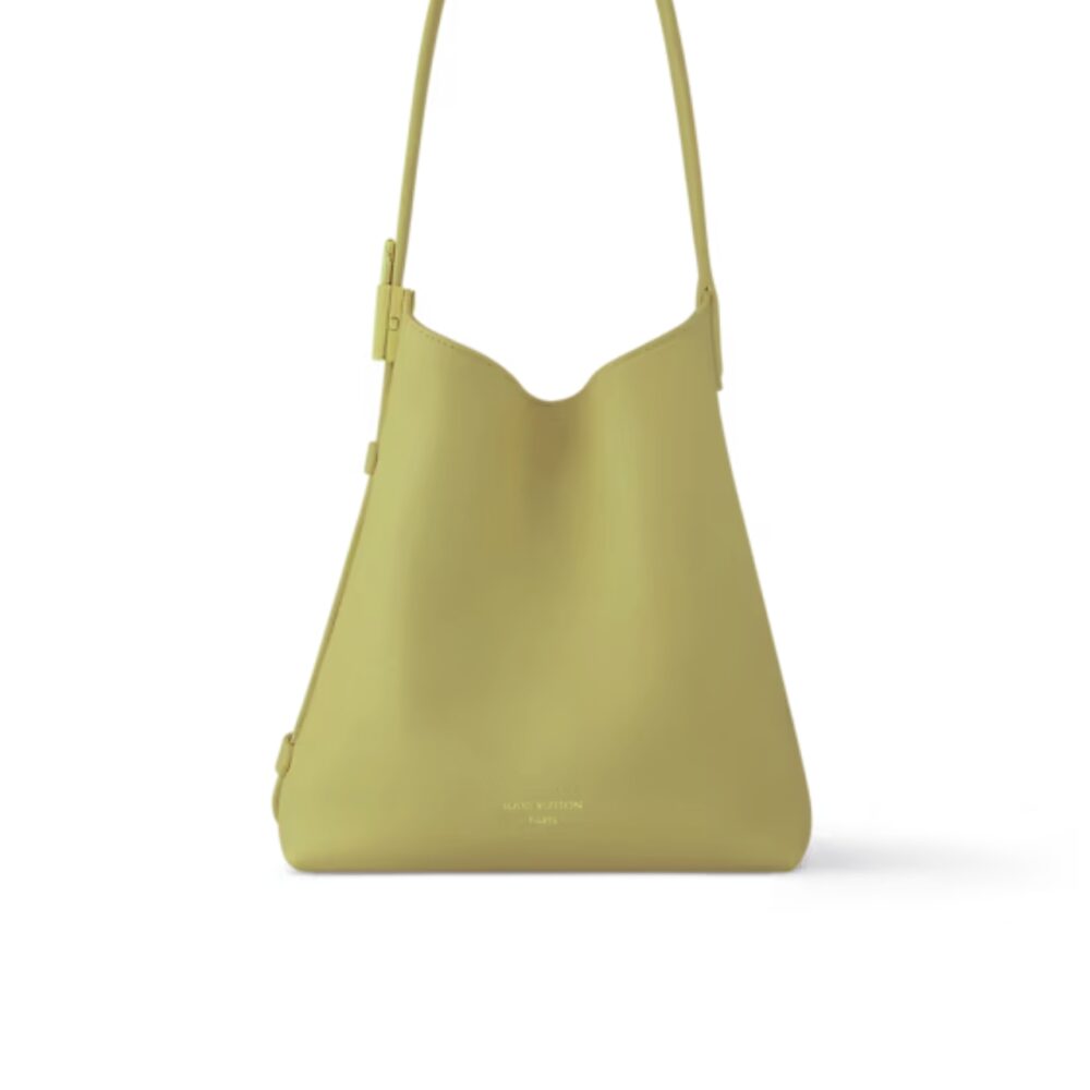LOUIS VUITTON LOW KEY HOBO BAG MM IN CLAY GREEN 38CM M24988