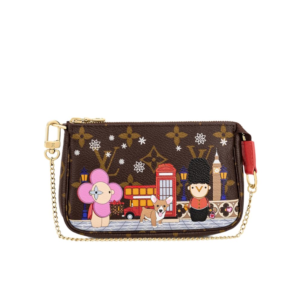 LOUIS VUITTON VIVIENNE IN LONDON BROWN 17CM M80863