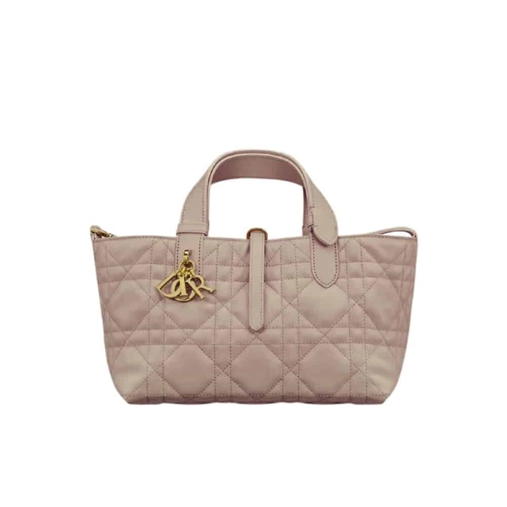 DIOR SMALL TOUJOURS BAG PALE PINK 23CM M2822OSHJ M05N