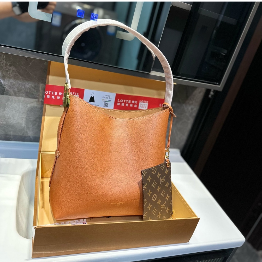 LOUIS VUITTON LOW KEY HOBO MM IN COGNAC 31CM M24974 - Image 2