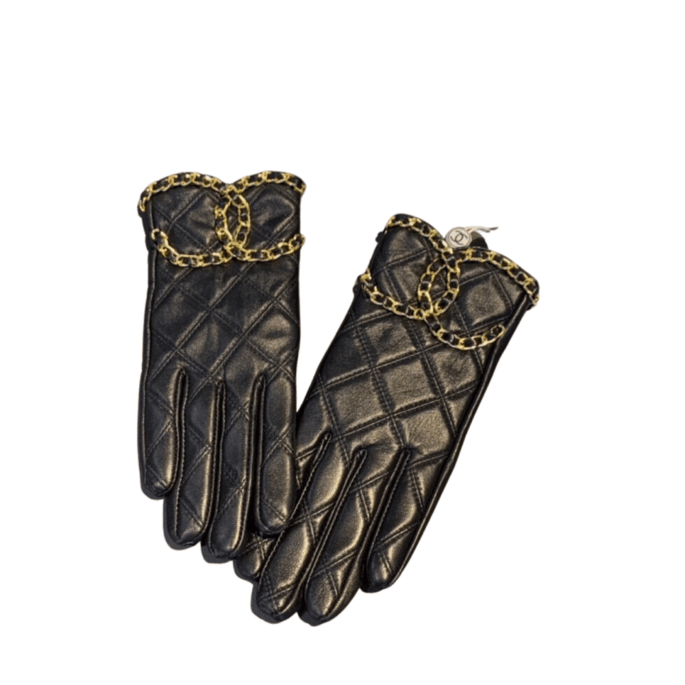 CHANEL GLOVES IN BLACK