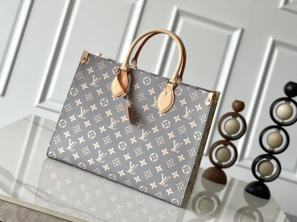 [SUPER VIP 1:1] LOUIS VUITTON ONTHEGO MM TRIANON GREY 35CM M12415 - Image 5