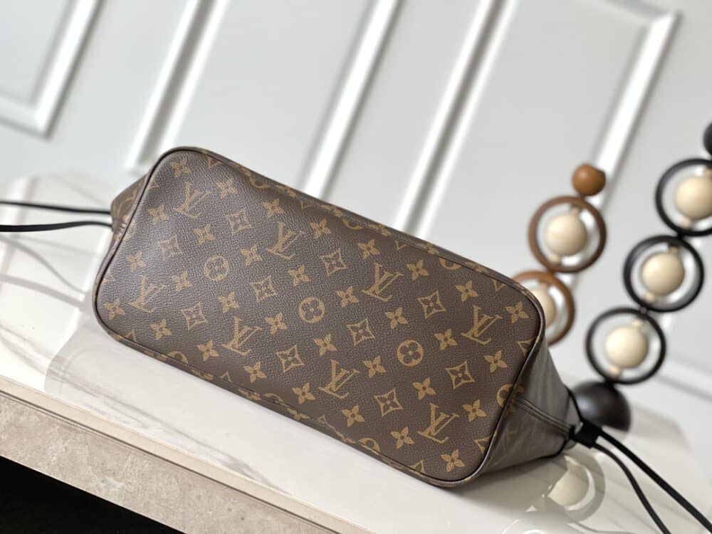 [SUPER VIP 1:1] LOUIS VUITTON NEVERFULL INSIDE OUT BLACK MM 31CM M12061 - Image 5