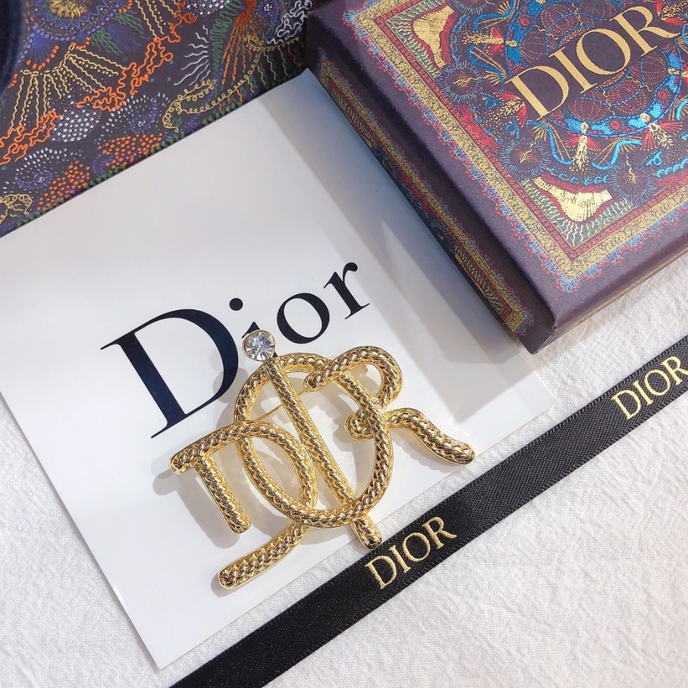 Alternative view of DIOR DIOR BROOCH GOLD