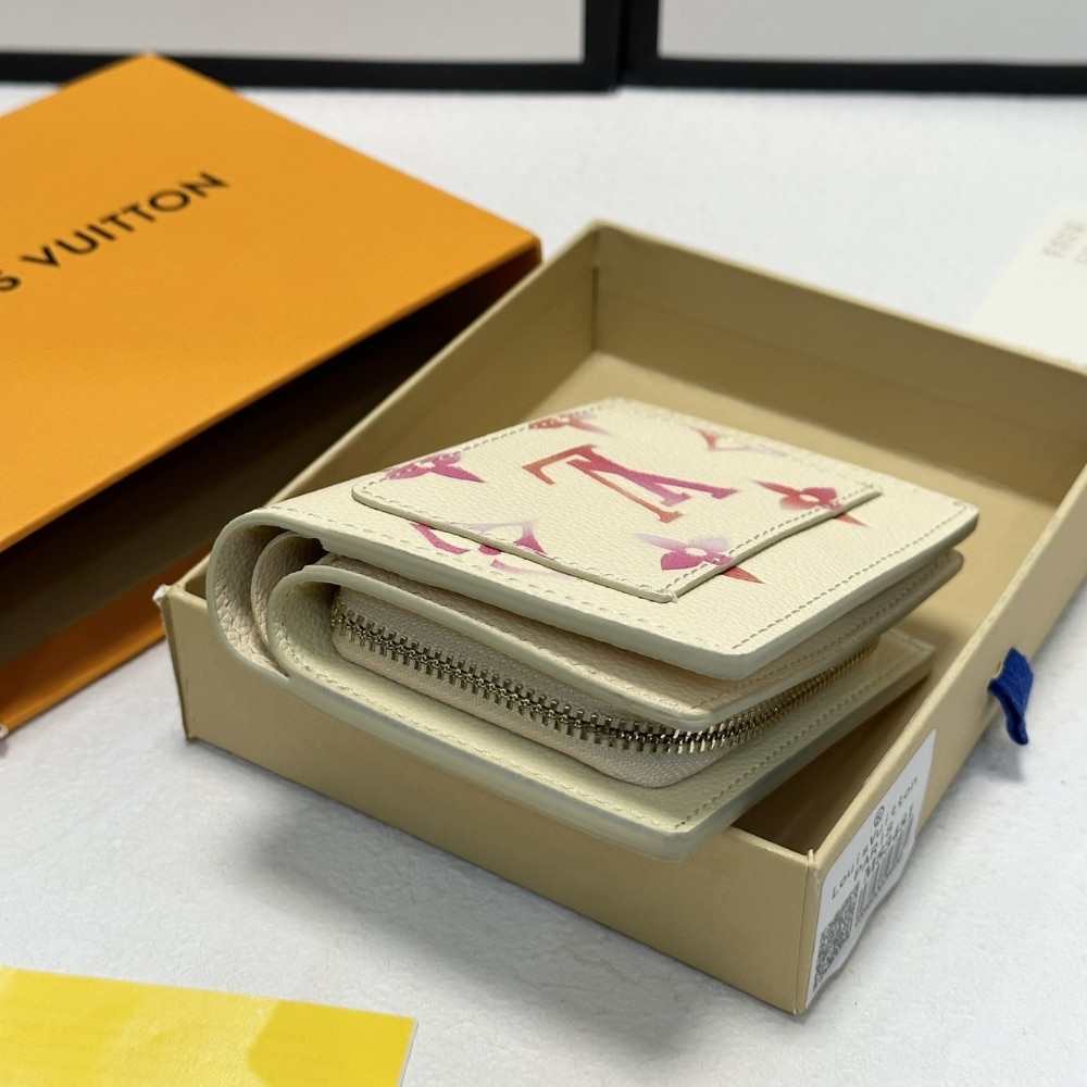 LOUIS VUITTON WALLET CLÉA MONOGRAM EMPREINTE BEGIE 11CM M83481 - Image 6