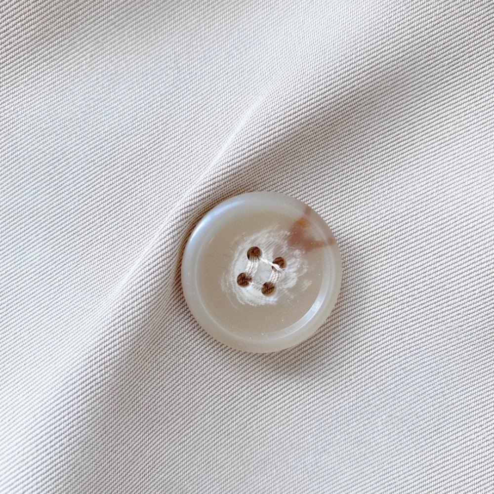 Alternative view of CELINE WILTERN TRENCH COAT IN COTTON GABARDINE BEIGE 2M96A777S 01TC