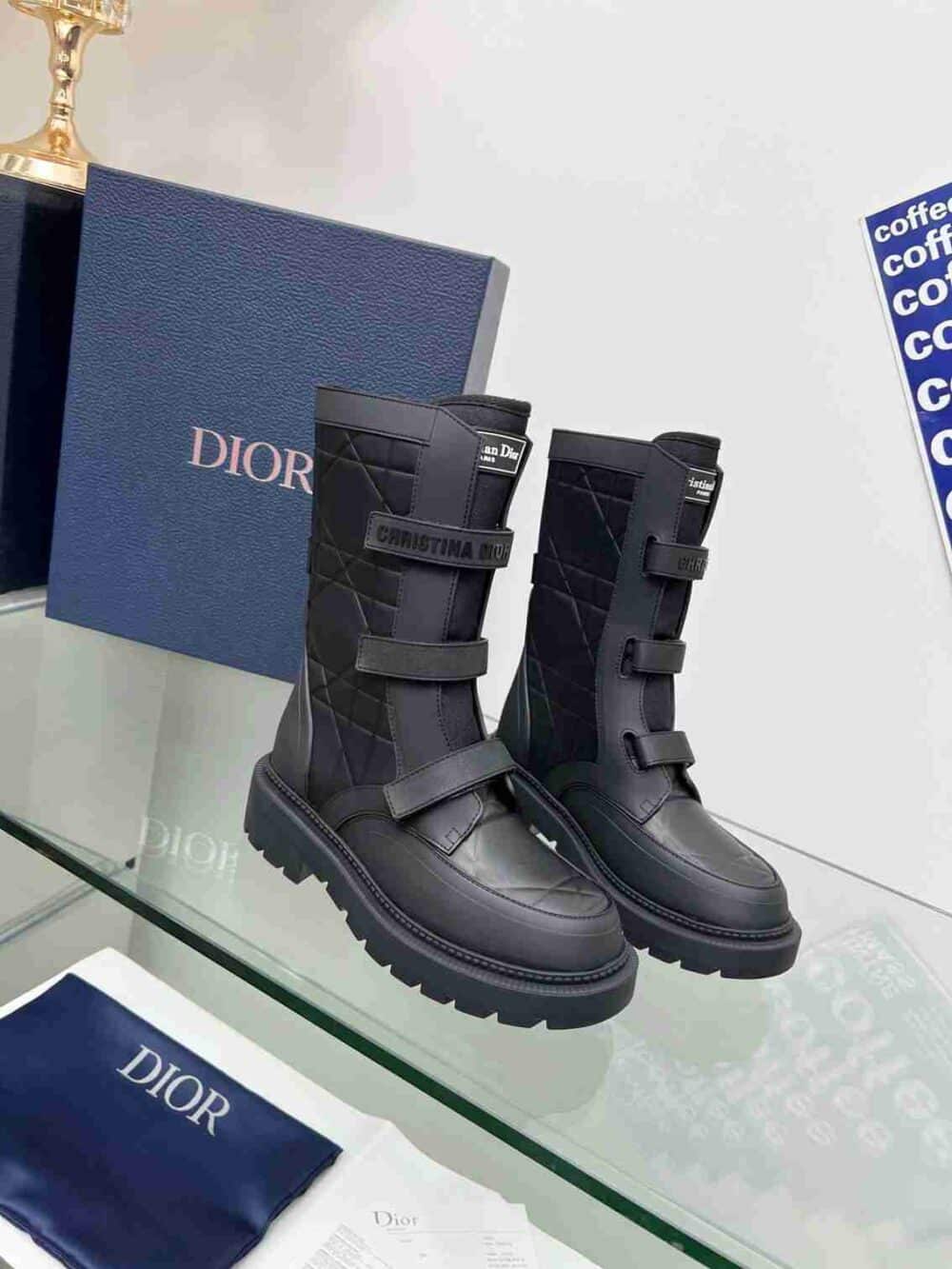 Alternative view of DIOR DIO(R)EVOLUTION ANKLE BOOTS RUBBER MACCROCANNAGE BLACK