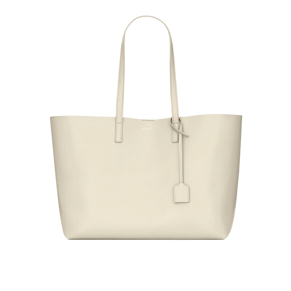 SAINT LAURENT SHOPPING LEATHER BEIGE 37CM 600281CSV0J2721