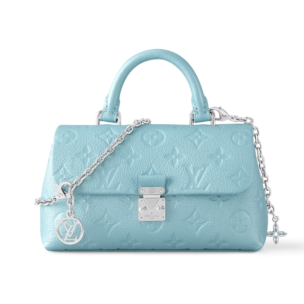 LOUIS VUITTON NANO MADELEINE BLUE 21CM M12211