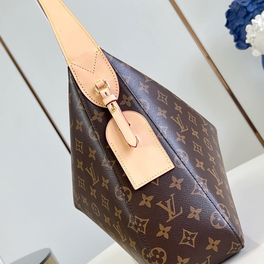 LOUIS VUITTON SLOUCHY MM BAG BROWN 40CM M12098 - Image 4