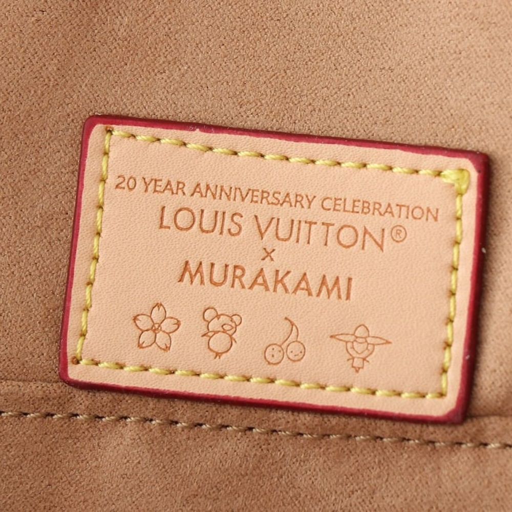 Louis Vuitton X Takashi Murakami Alma BB White Multicolor 24Cm M13078 - Image 9