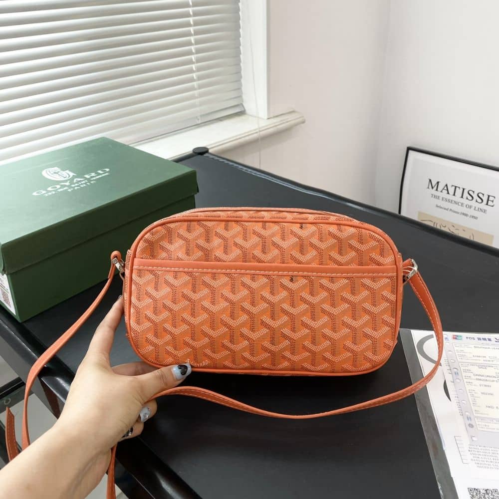 Alternative view of GOYARD CAP VERT BAG ORANGE 23CM