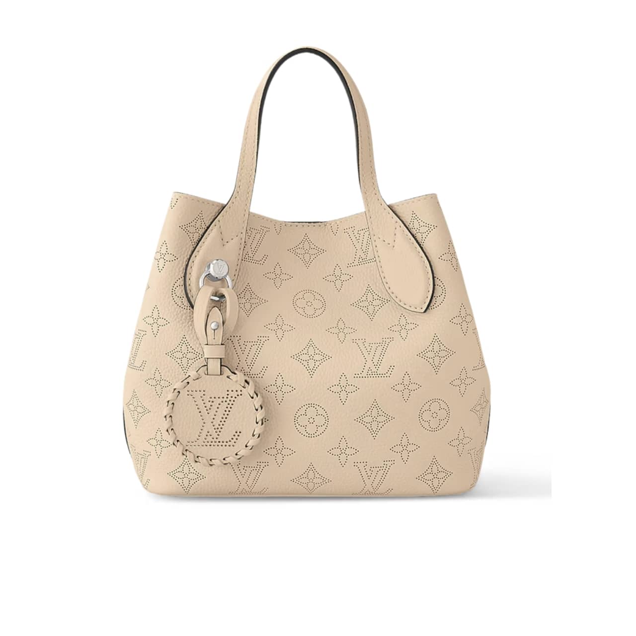 LOUIS VUITTON BLOSSOM MAHINA BAG BEIGE 21CM
