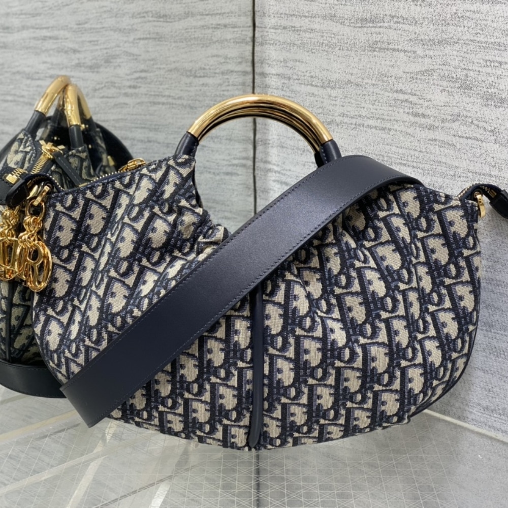 Alternative view of DIOR WALK IN DIOR BAG BLUE DIOR OBLIQUE JACQUARD 36CM