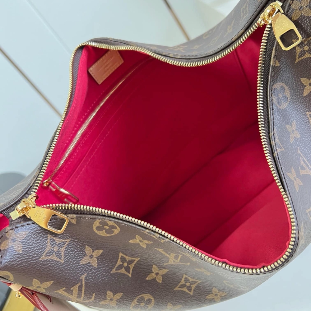 LOUIS VUITTON SLOUCHY MM BAG BROWN 40CM M12098 - Image 7