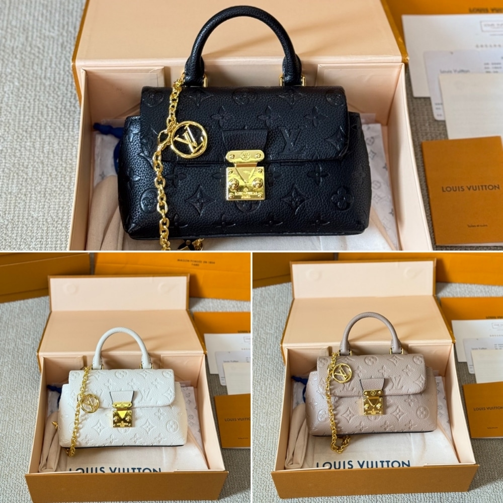LOUIS VUITTON NANO MADELEINE BLACK 21CM M12144 - Image 9