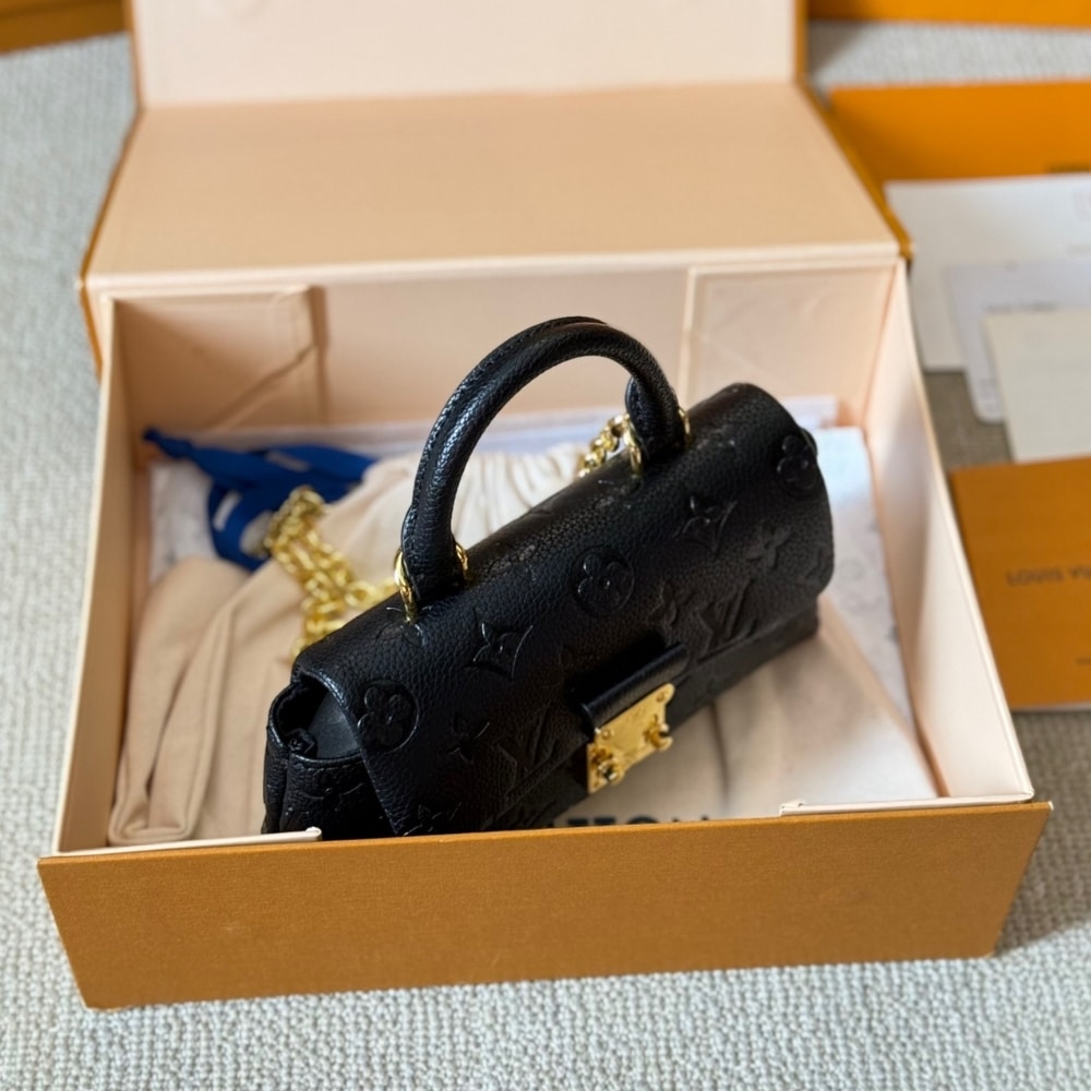 LOUIS VUITTON NANO MADELEINE BLACK 21CM M12144 - Image 4