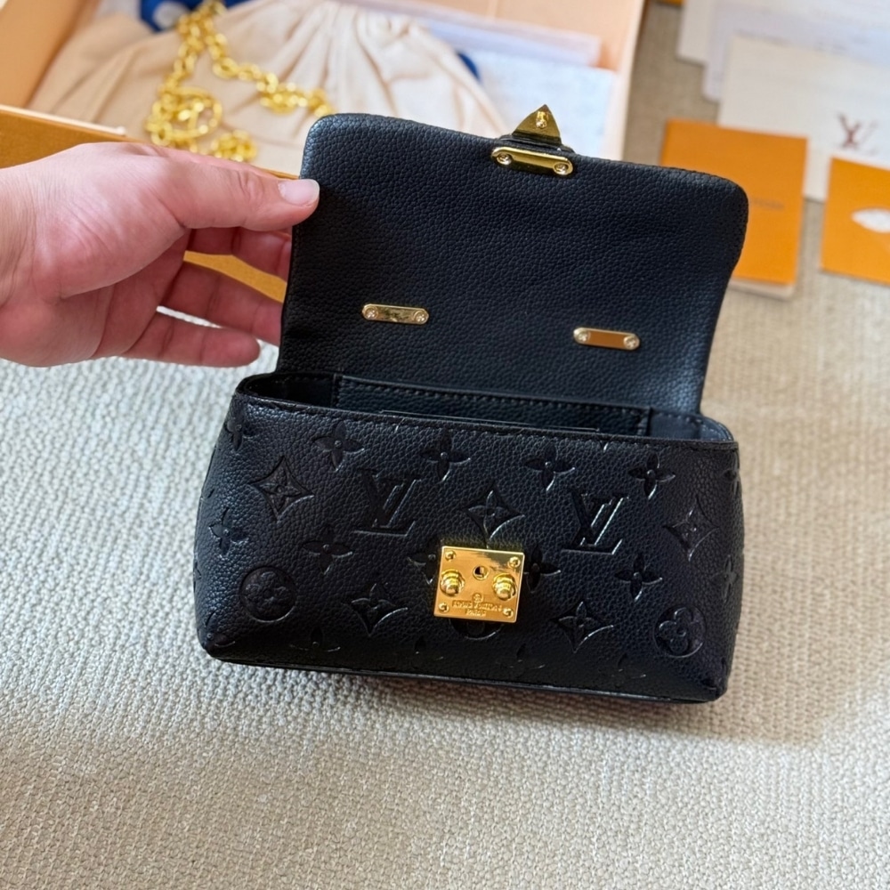 LOUIS VUITTON NANO MADELEINE BLACK 21CM M12144 - Image 6