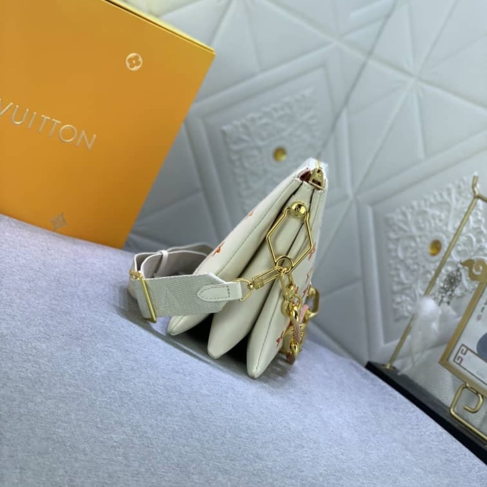 LOUIS VUITTON COUSSIN PM BAG MONOGRAM EMPREINTE SUNRISE AQUARELLE 27CM M25110 - Image 5