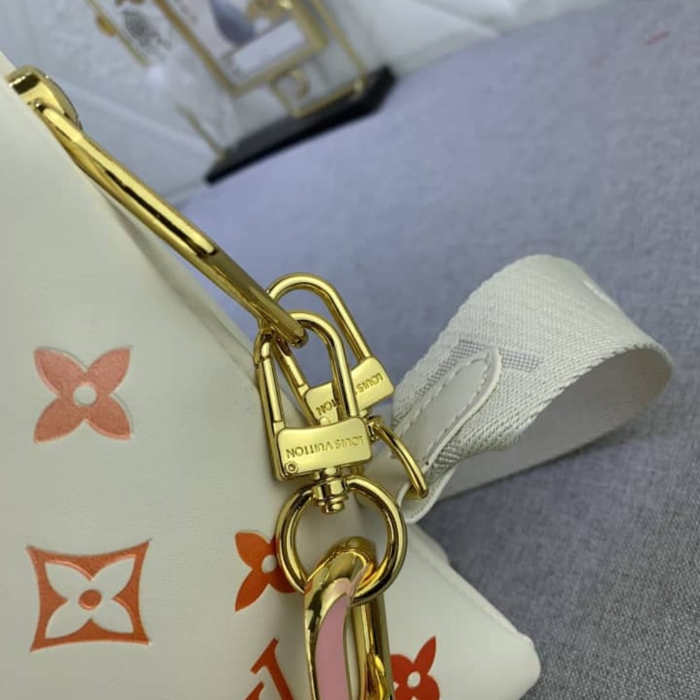 LOUIS VUITTON COUSSIN PM BAG MONOGRAM EMPREINTE SUNRISE AQUARELLE 27CM M25110 - Image 8