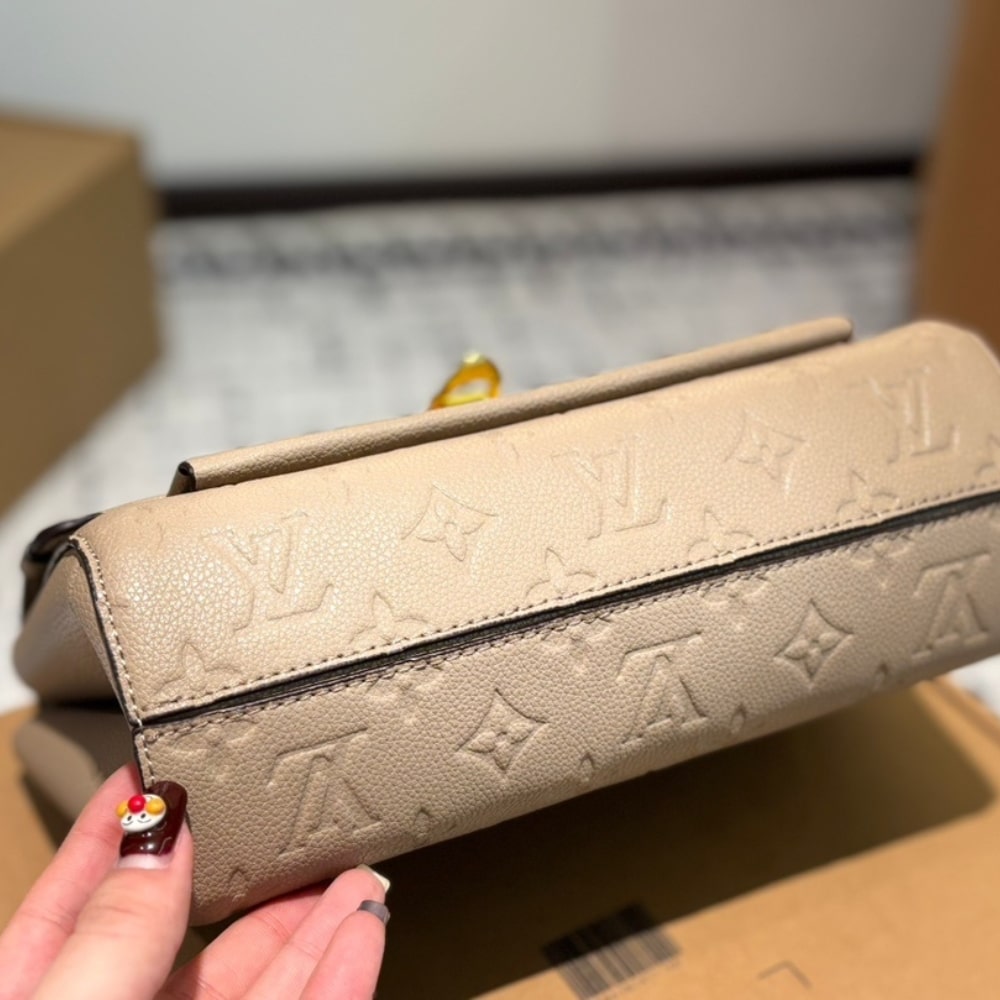 LOUIS VUITTON VAVIN BB BAG BEIGE 25CM - Image 7