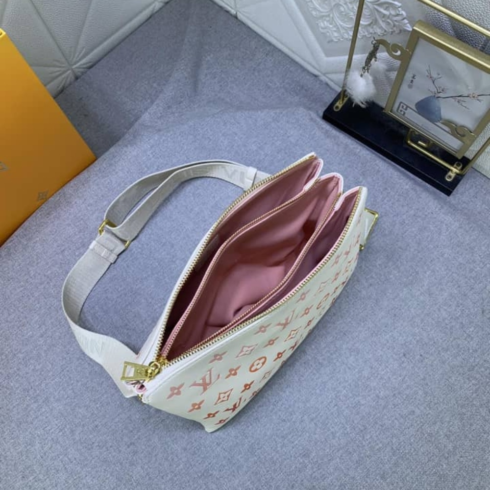 LOUIS VUITTON COUSSIN PM BAG MONOGRAM EMPREINTE SUNRISE AQUARELLE 27CM M25110 - Image 9