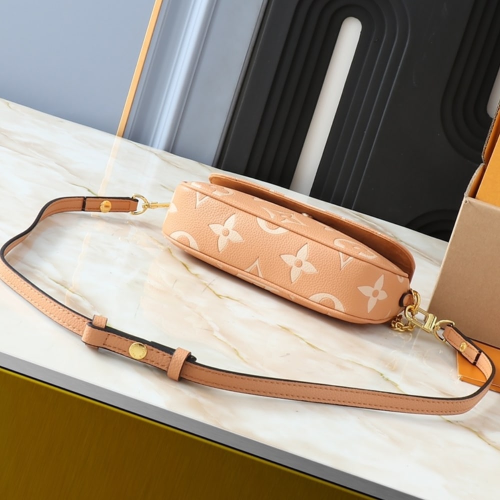 LOUIS VUITTON IVY BAG MONOGRAM EMPREINTE CREAM 23.5CM M12758 - Image 5