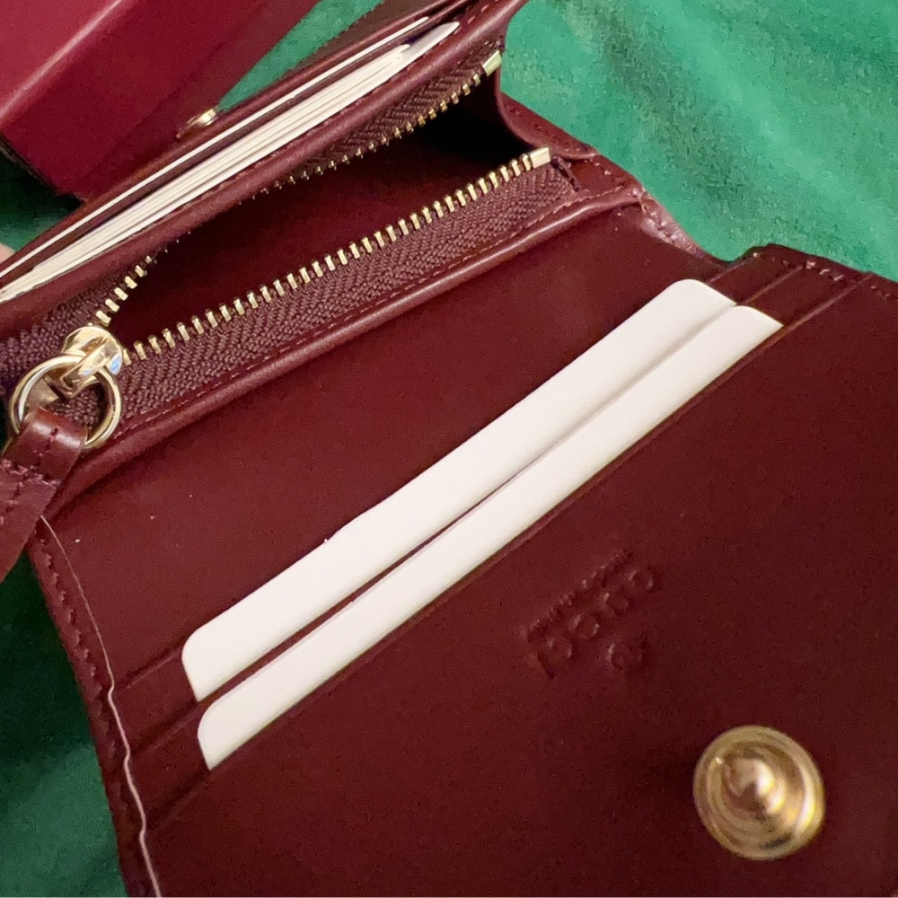 GUCCI GG MINI WALLET WITH OWL DETAIL BEIGE AND DARK BROWN 11CM - Image 6