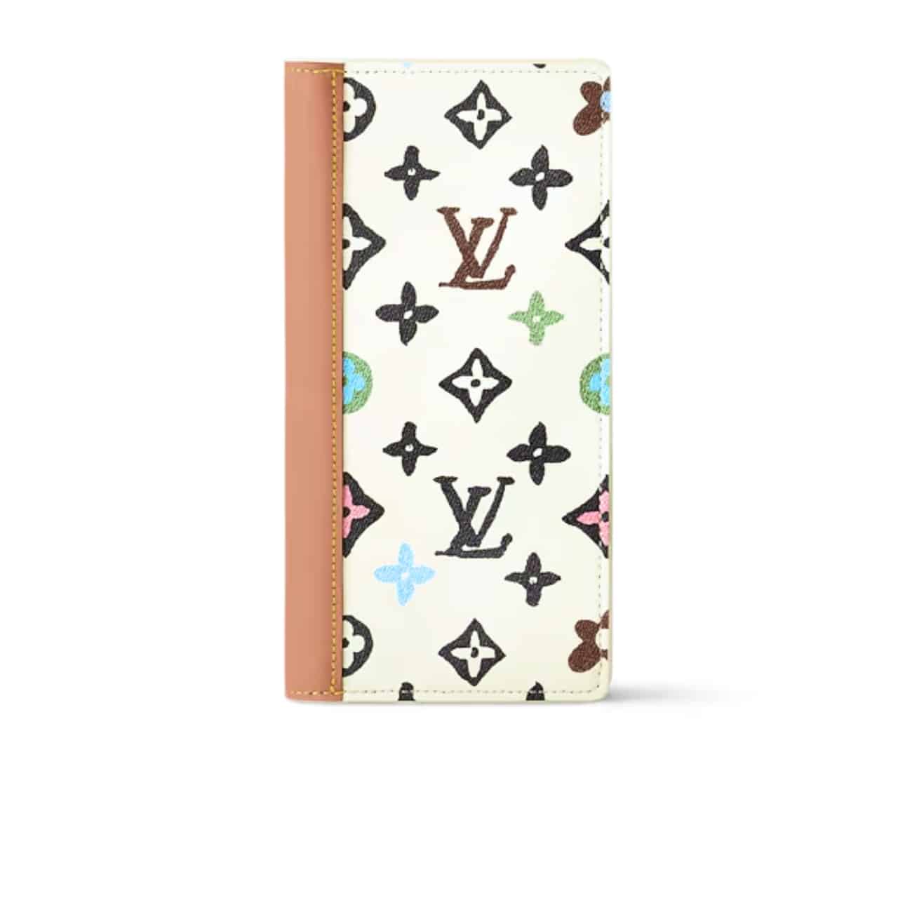 LOUIS VUITTON BRAZZA WALLET WHITE 19CM M83335