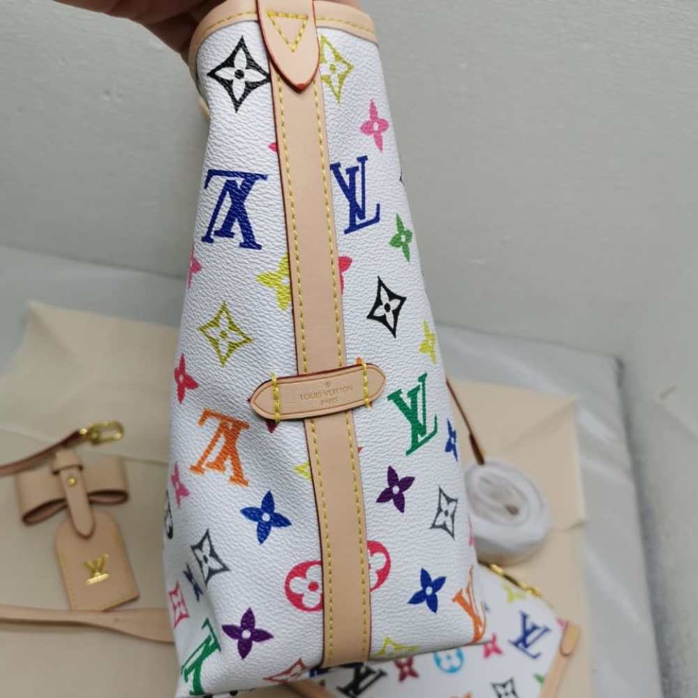 LOUIS VUITTON X TAKASHI MURAKAMI CARRYALL PM 29CM M13661 - Image 4