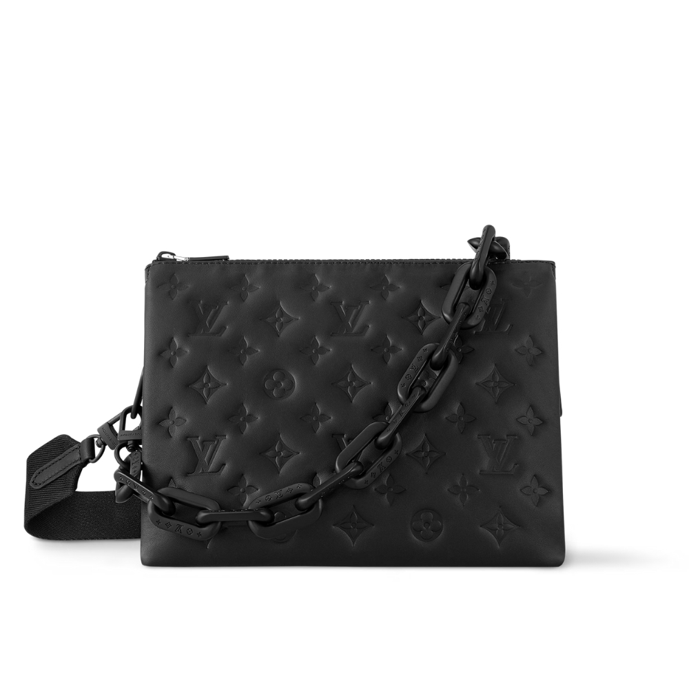 LOUIS VUITTON COUSSIN PM BAG BLACK 27CM M11370