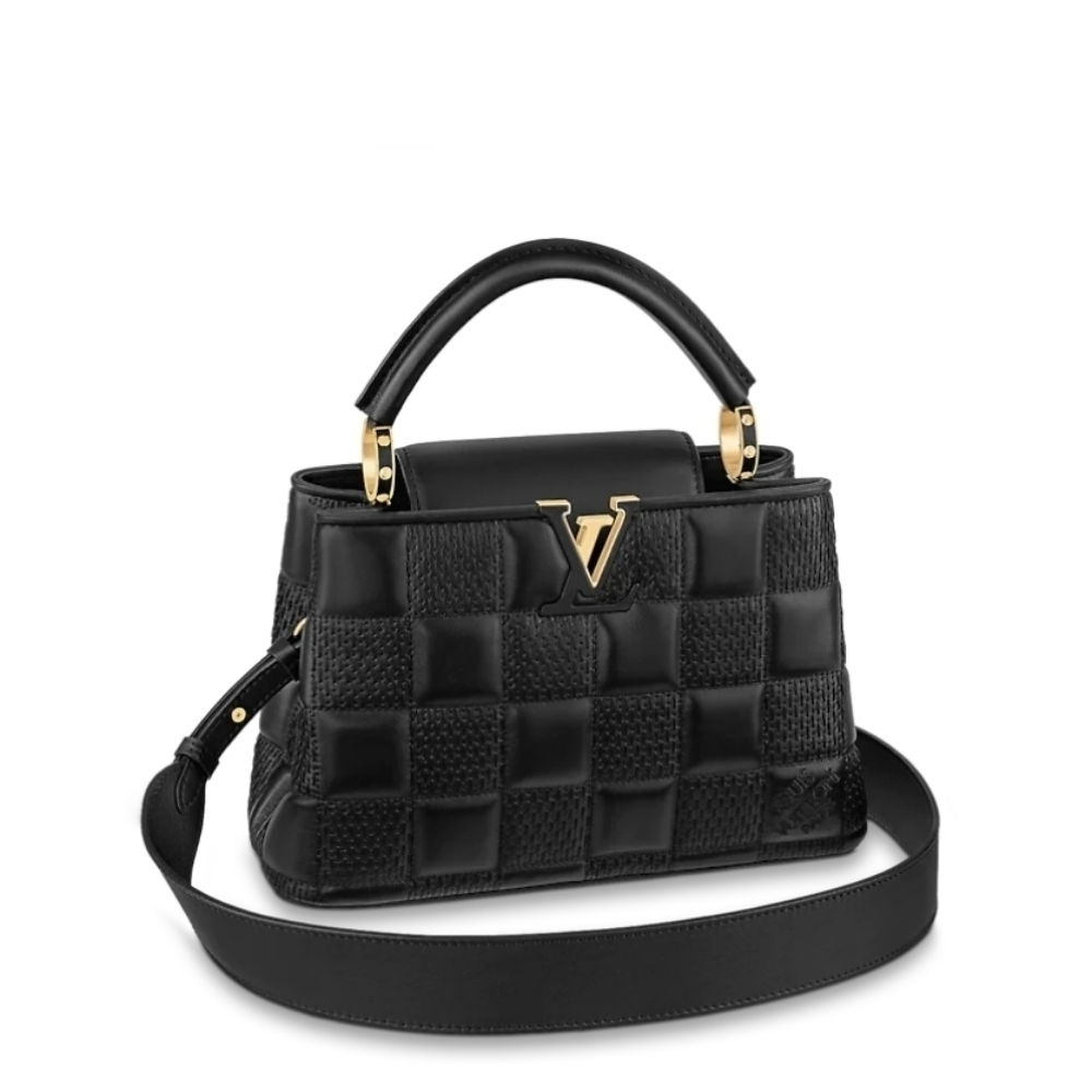 Louis Vuitton Capucines BB Bag Damier Black 27Cm M59225