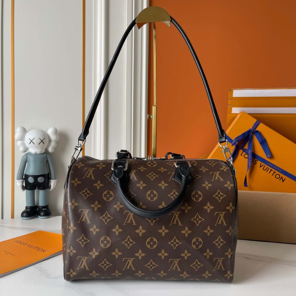 Alternative view of Louis Vuitton Speedy Soft 30 Dark Brown 30Cm M12243