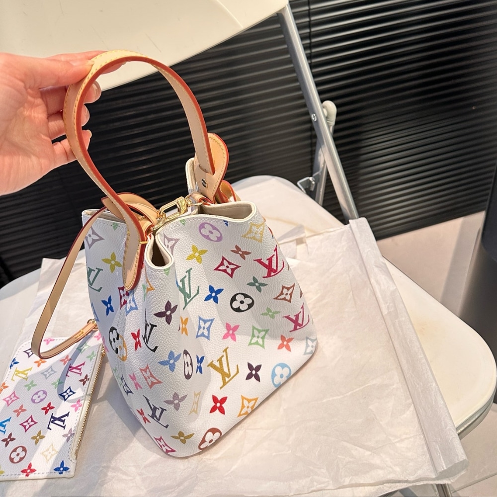LOUIS VUITTON X TAKASHI MURAKAMI ALL IN BB WHITE MULTICOLORED 16CM M13089 - Image 4