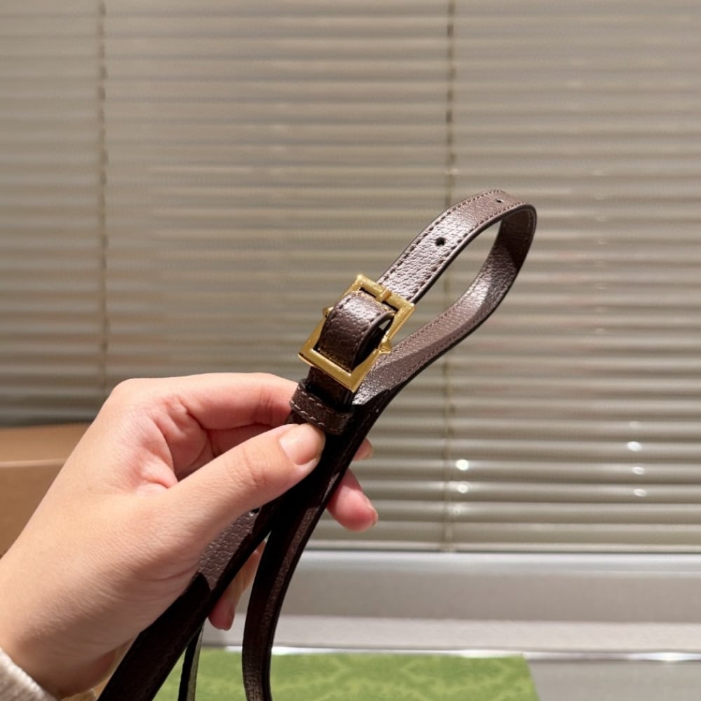 GUCCI OPHIDIA SMALL SHOULDER GG SUPREME BEIGE EBONY 23CM 499621 K05NG 8745 - Image 7