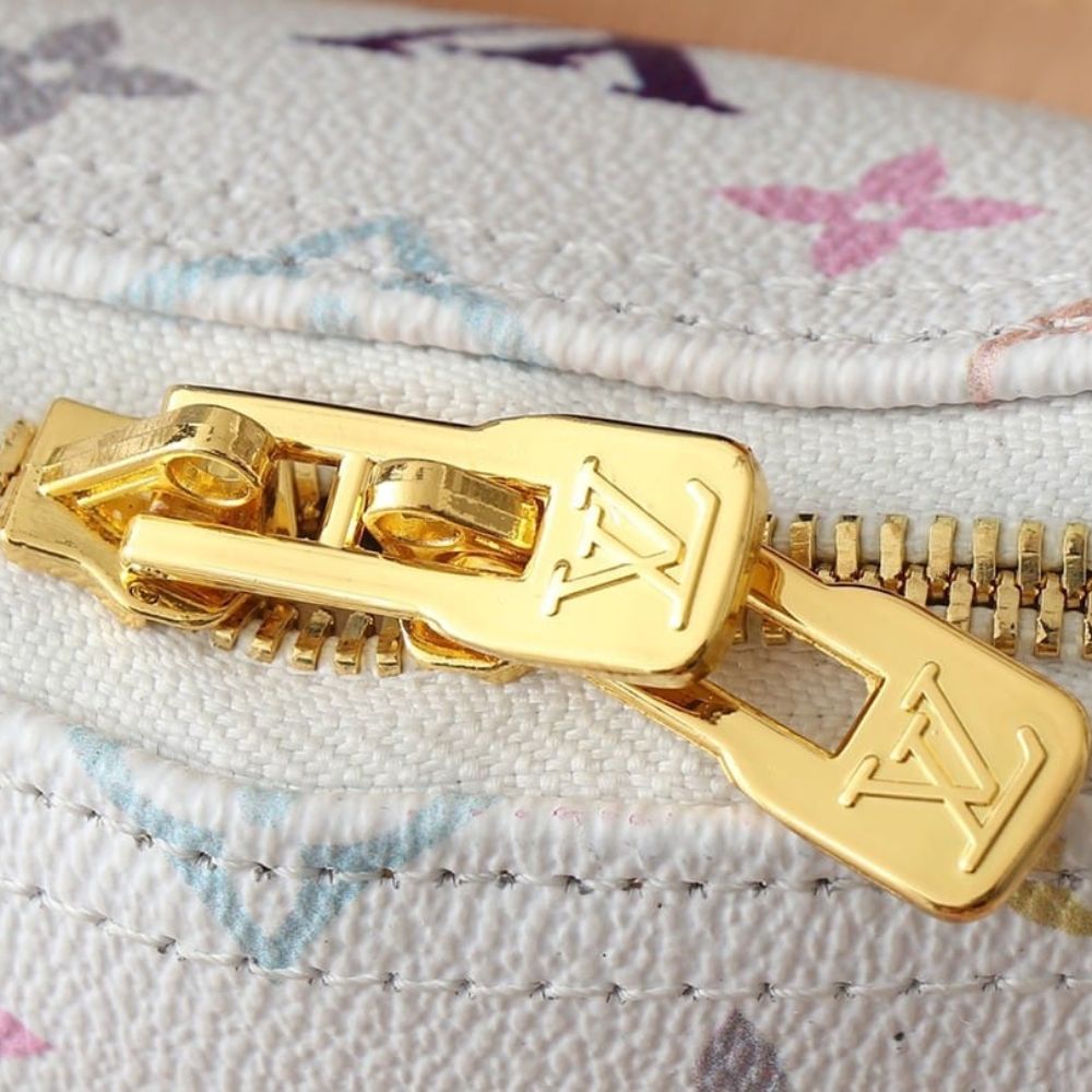 Louis Vuitton X Takashi Murakami Alma BB White Multicolor 24Cm M13078 - Image 6