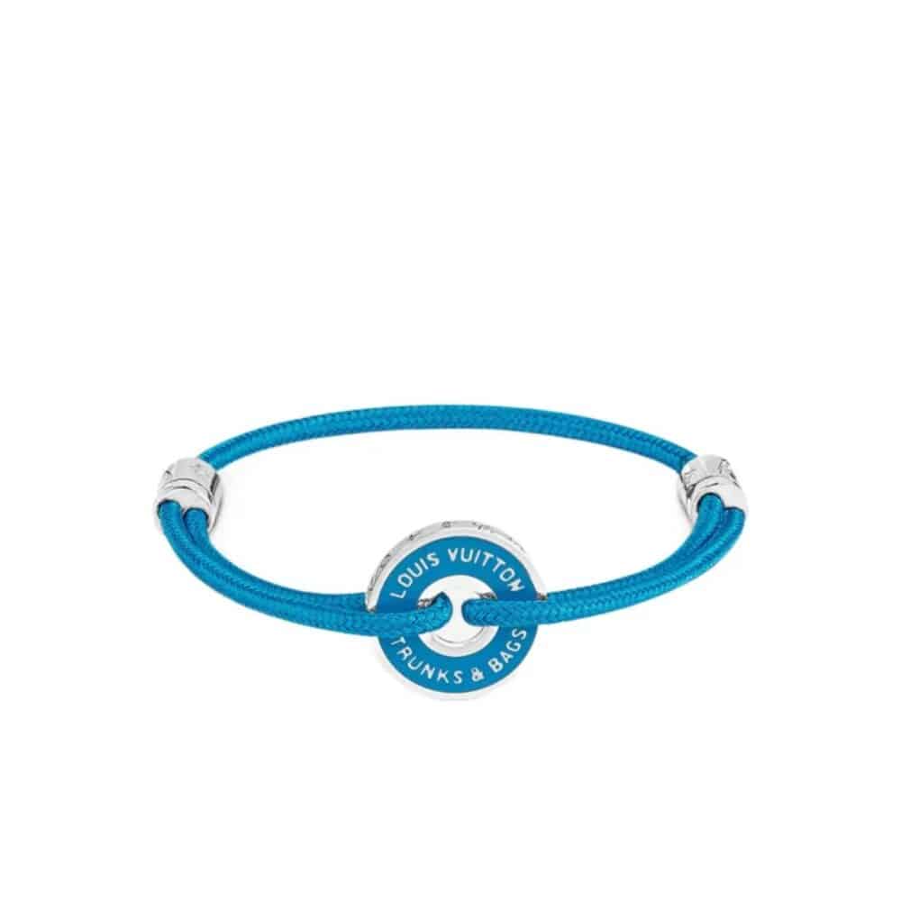 LOUIS VUITTON WRISTBANDS MEN BRACELET BLUE