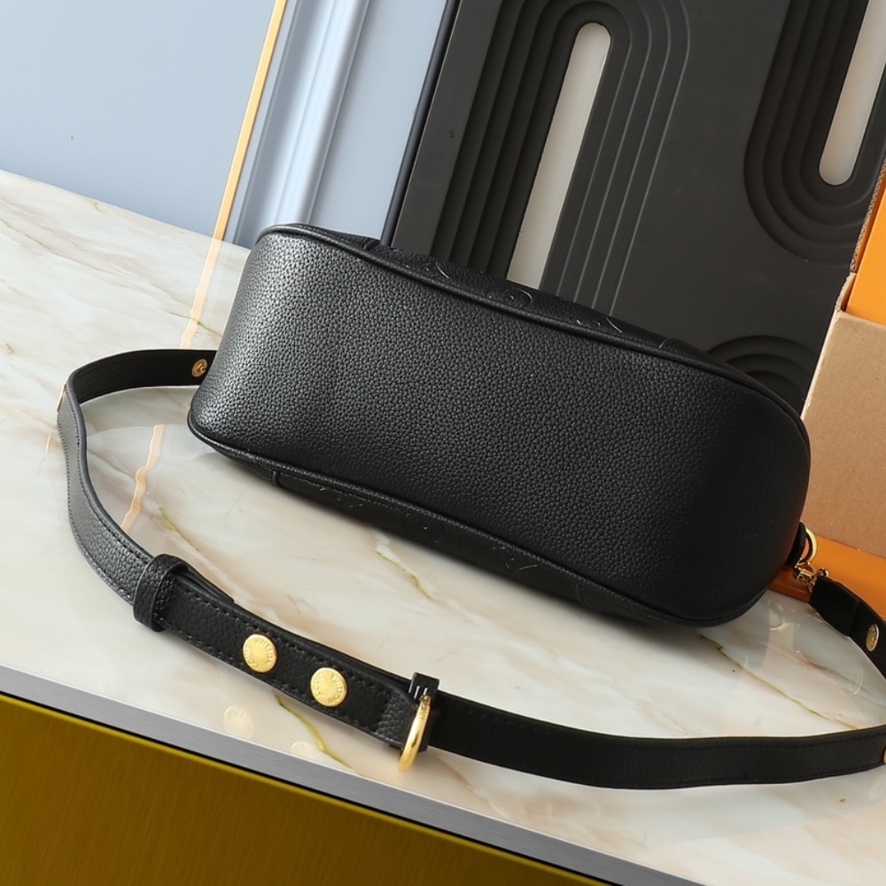 LOUIS VUITTON BOULOGNE MONOGRAM EMPREINTE LEATHER BLACK 29CM M12930 - Image 7