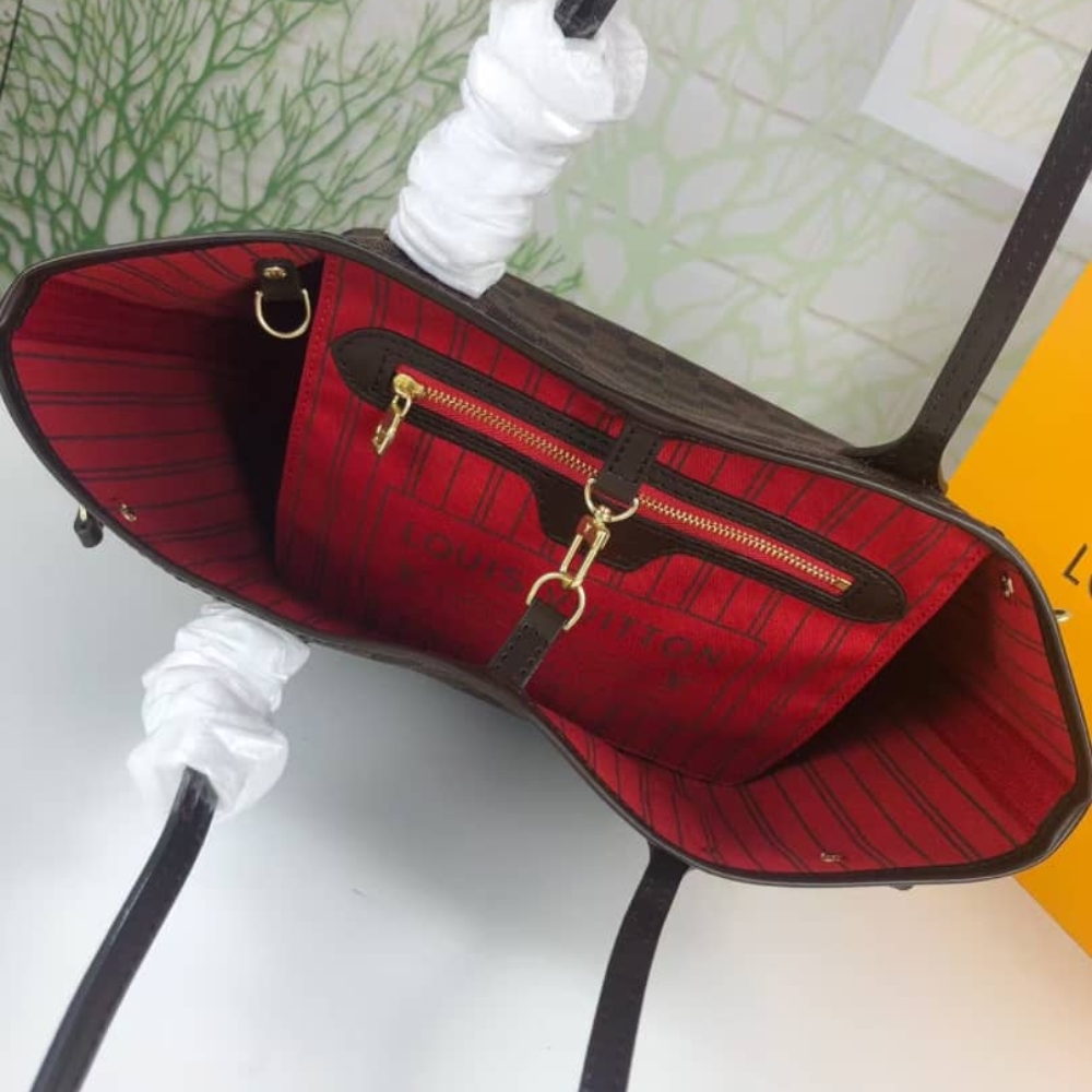 LOUIS VUITTON NEVERFULL PM DAMIER EBENE CANVAS 29CM N41359 - Image 7