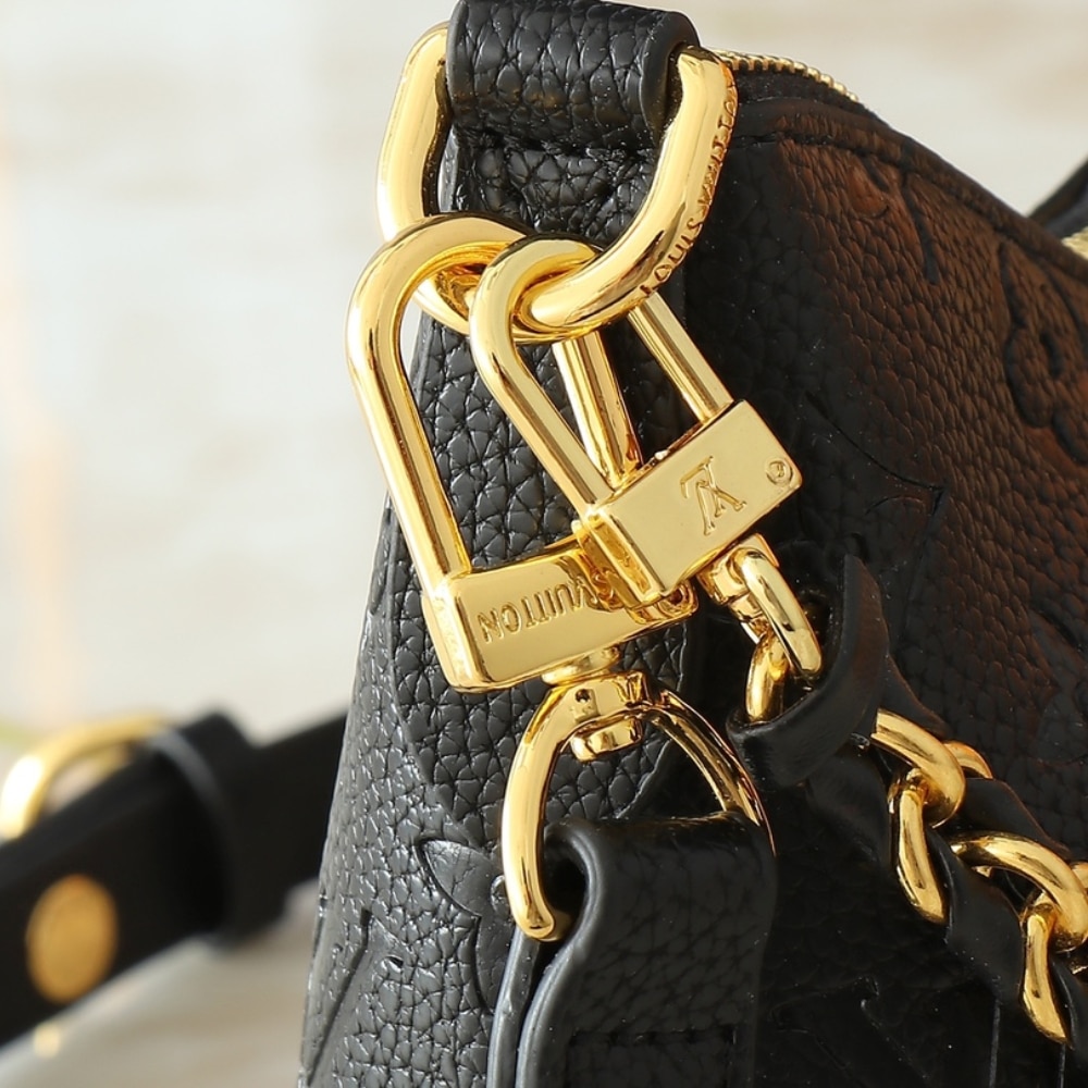 LOUIS VUITTON BOULOGNE MONOGRAM EMPREINTE LEATHER BLACK 29CM M12930 - Image 5