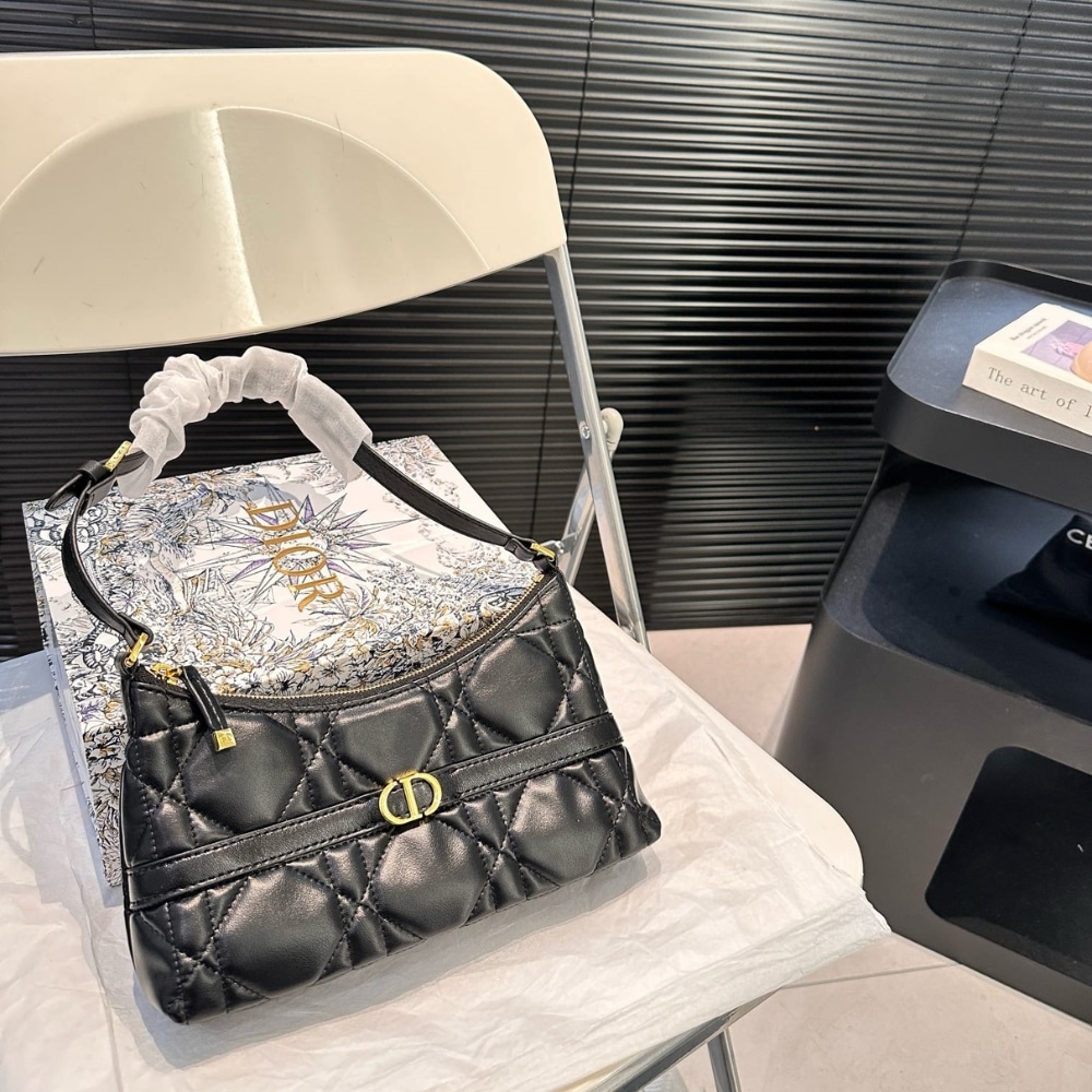 Alternative view of DIOR MISS CARO CIGALE MINI BAG BLACK 23CM S5232UHAG M900