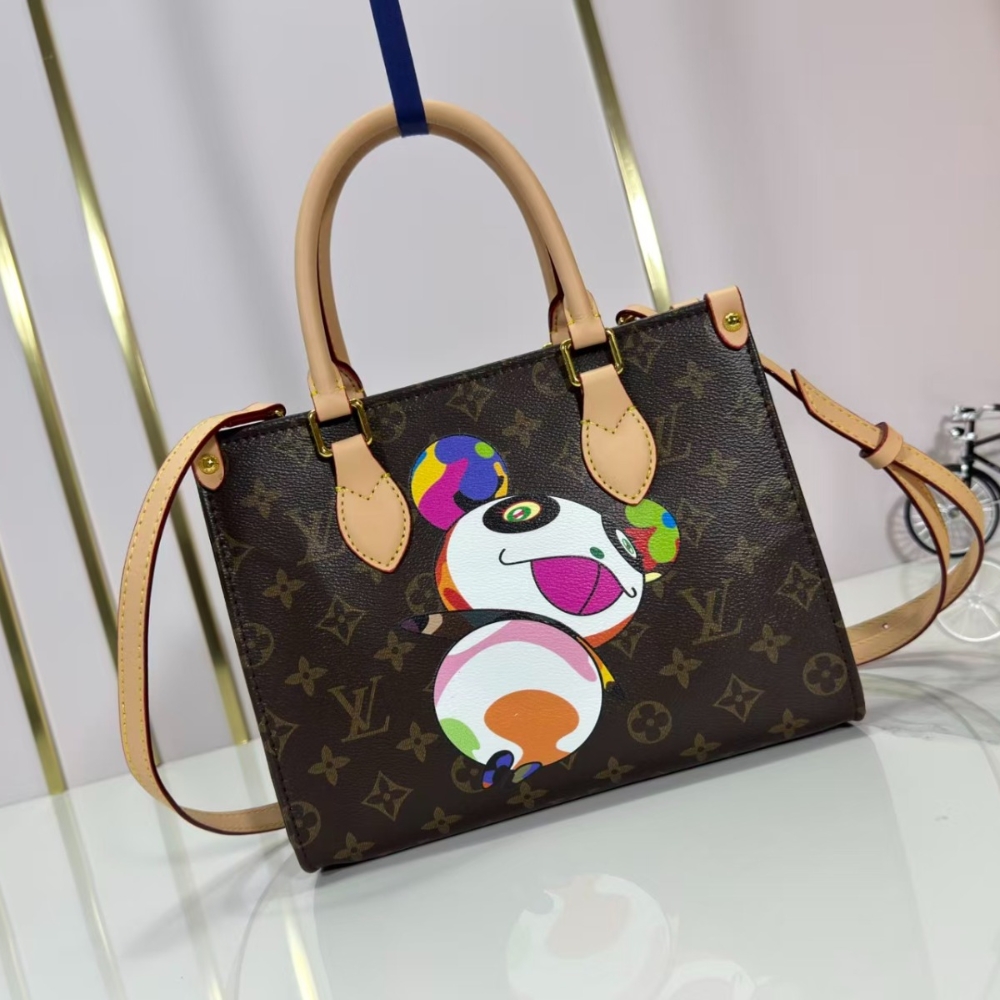 Alternative view of Louis Vuitton X Takashi Murakami Onthego BB Monogram Canvas Brown 18Cm M13668