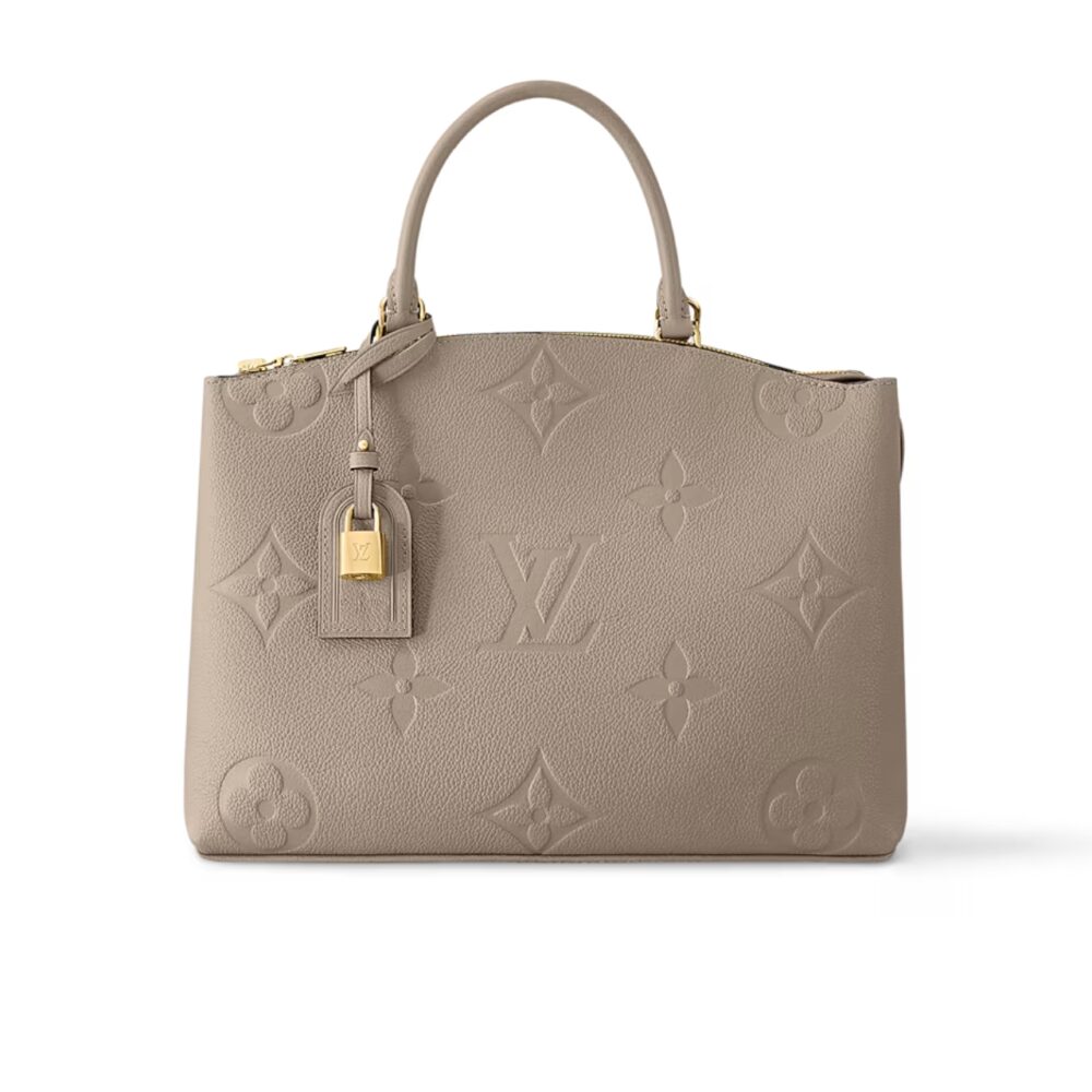 LOUIS VUITTON GRAND PALAIS BAG TOURTERELLE GRAY 35CM M45833