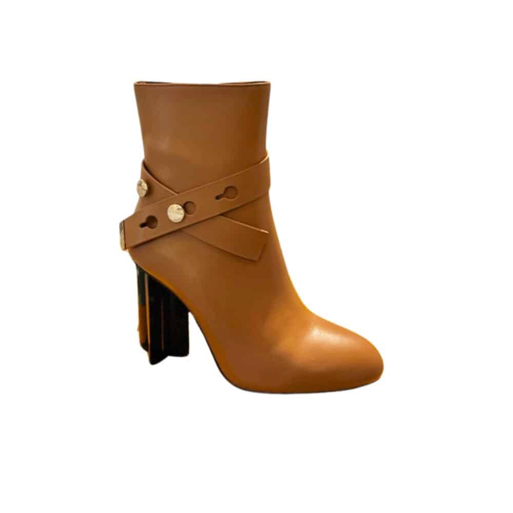 LOUIS VUITTON SILHOUETTE ANKLE BOOT BROWN