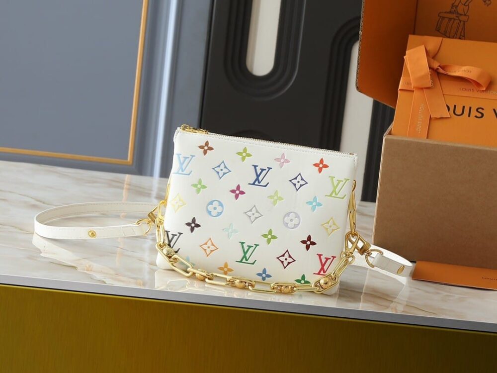 LOUIS VUITTON MONOGRAM MULTICOLOR COUSSIN PM 20CM M13233 - Image 4