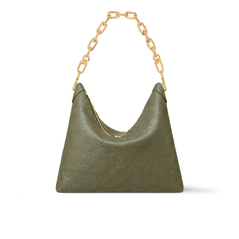Louis Vuitton Coussin Hobo MM Dark Khaki 30Cm M15228