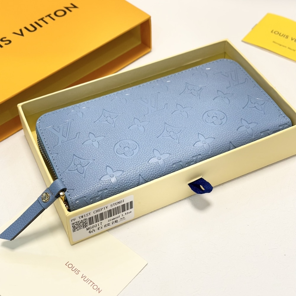 LOUIS VUITTON ZIPPY WALLET MONOGRAM BLUE HOUR 19CM M83225 - Image 5
