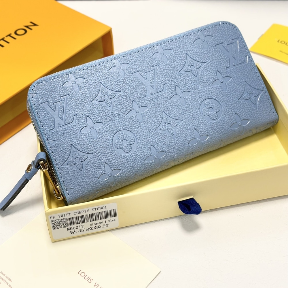 LOUIS VUITTON ZIPPY WALLET MONOGRAM BLUE HOUR 19CM M83225 - Image 3