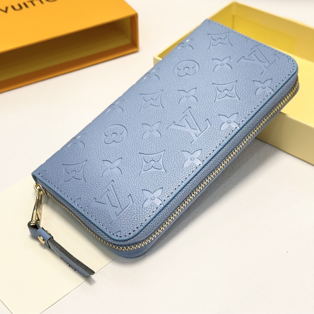 LOUIS VUITTON ZIPPY WALLET MONOGRAM BLUE HOUR 19CM M83225 - Image 4