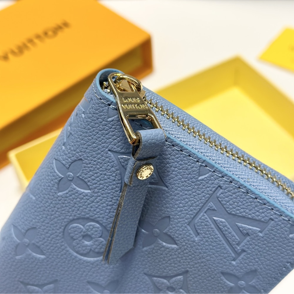 LOUIS VUITTON ZIPPY WALLET MONOGRAM BLUE HOUR 19CM M83225 - Image 8